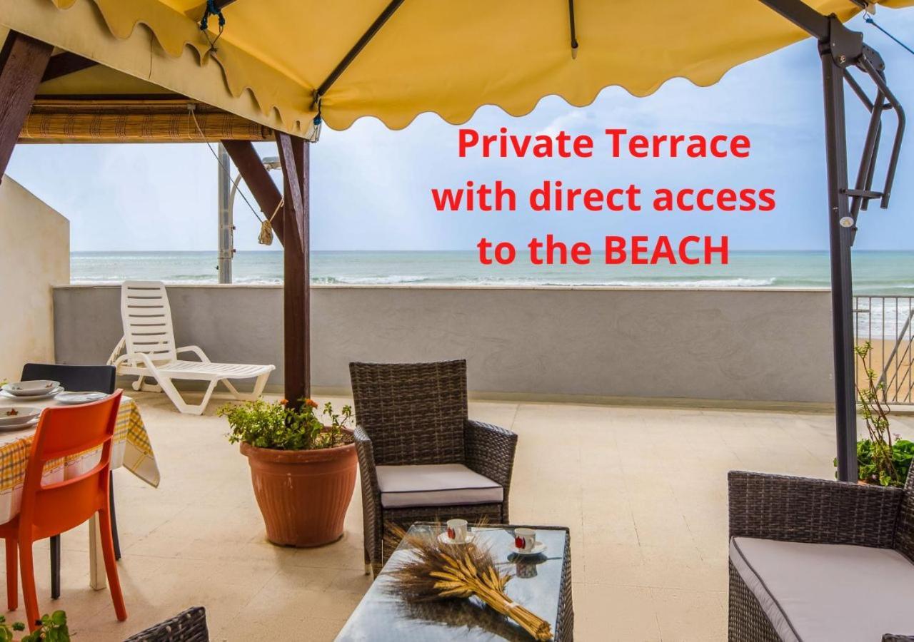 Arisa -Terrazza Privata 60 Mq Sulla Spiaggia Donnalucata  Bagian luar foto